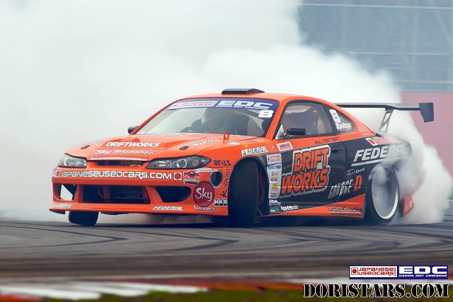 Final UK round of European Drift Championship. Image by Trax.