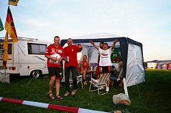 German fans doing what they do. Image by Eileen Buckley.
