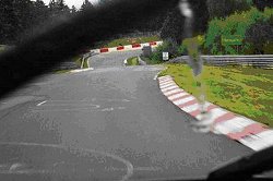 Another view of the treacherous Nordschleife. Photograph by Eileen Buckley. Click here for a larger image.