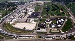 Indianapolis from the air. Image by Eileen Buckley.