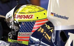 Ralf Schumacher at the 2001 US GP. Image by Eileen Buckley.