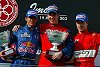 The podium from the San Marino round of the F3000 championship. Photograph by Red Bull Junior Team. Click here for a larger image.
