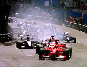 The Ferrari boys made an incredible start to regain 1st and 3rd positions