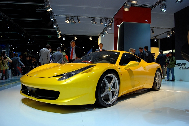 Frankfurt Motor Show: Ferrari 458 Italia. Image by Kyle Fortune.