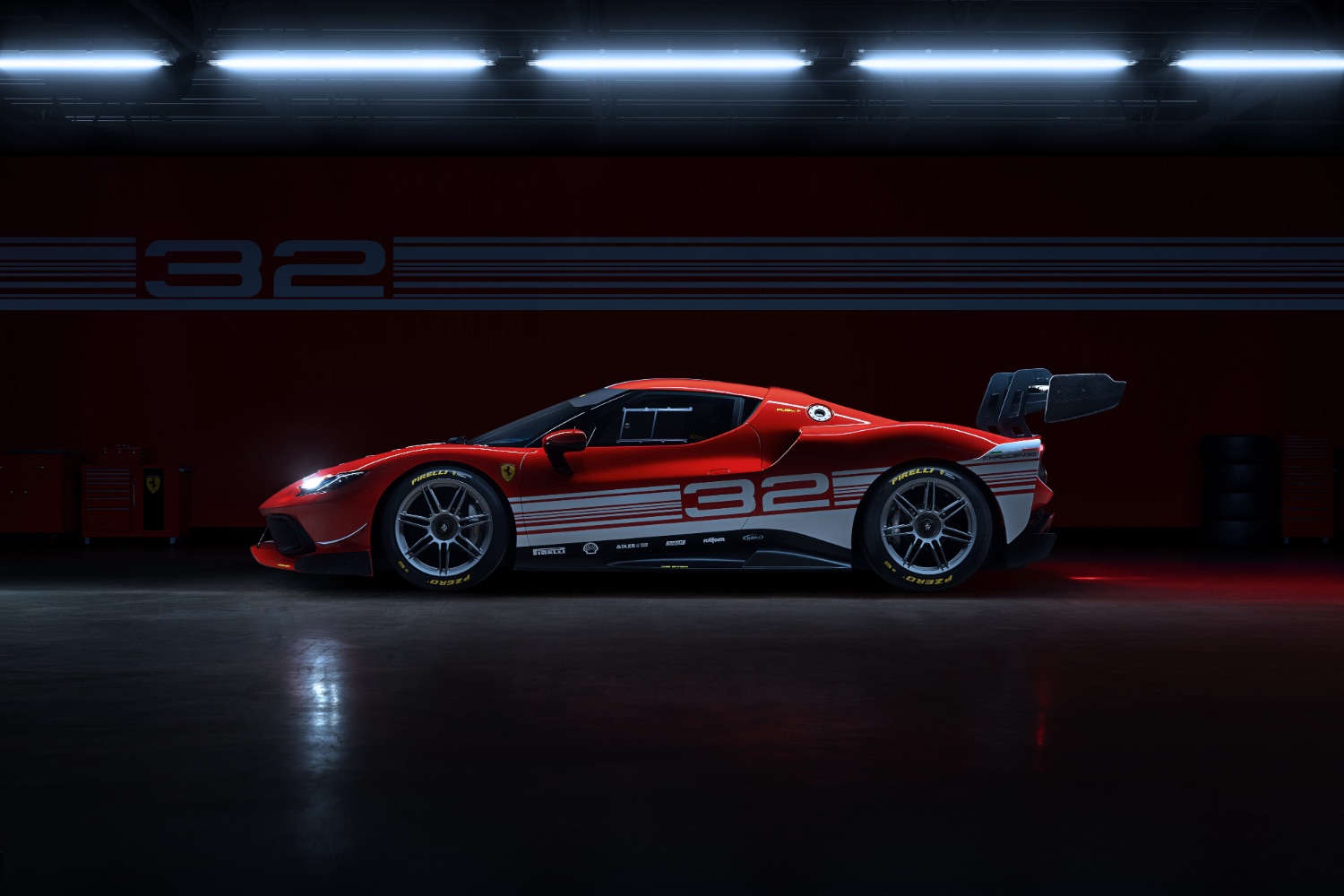 Ferrari 296 Challenge racer revealed. Image by Ferrari.