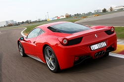 2010 Ferrari 458 Italia. Image by Ferrari.