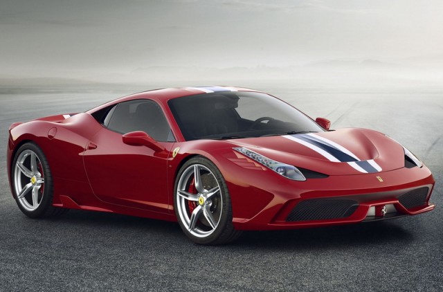 Harder, faster, stronger: Ferrari 458 Speciale. Image by Ferrari.