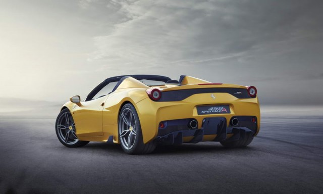 Open-top swansong for Ferrari 458 Speciale. Image by Ferrari.