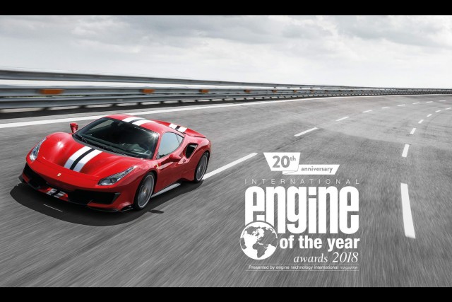 Ferrari tops Engine of the Year for third time. Image by Ferrari.