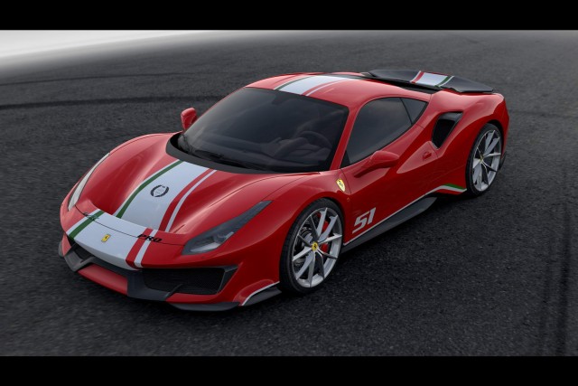 Ferrari honours motorsport with special 488 Pista. Image by Ferrari.