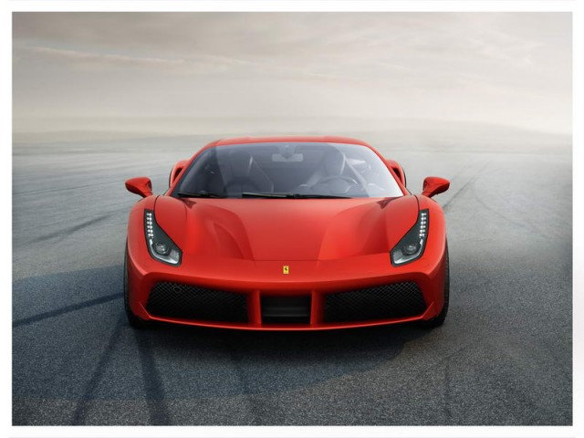 Ferrari adds turbo to create new 488 GTB. Image by Ferrari.