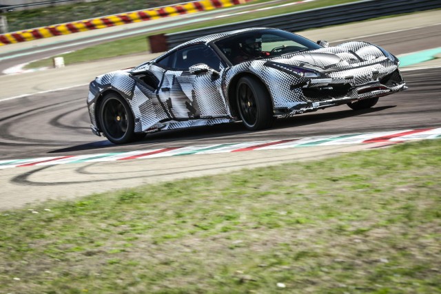 First drive: Ferrari 488 Pista. Image by Ferrari.