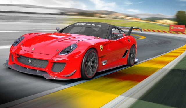 Ferrari 599XX evolves. Image by Ferrari.