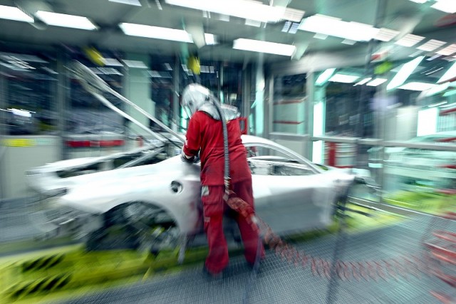 'Riveting' visit to Ferrari factory. Image by Ferrari.