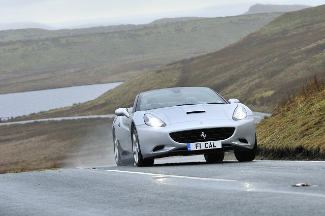 Feature drive: Ferrari California on winter tyres. Image by Max Earey.