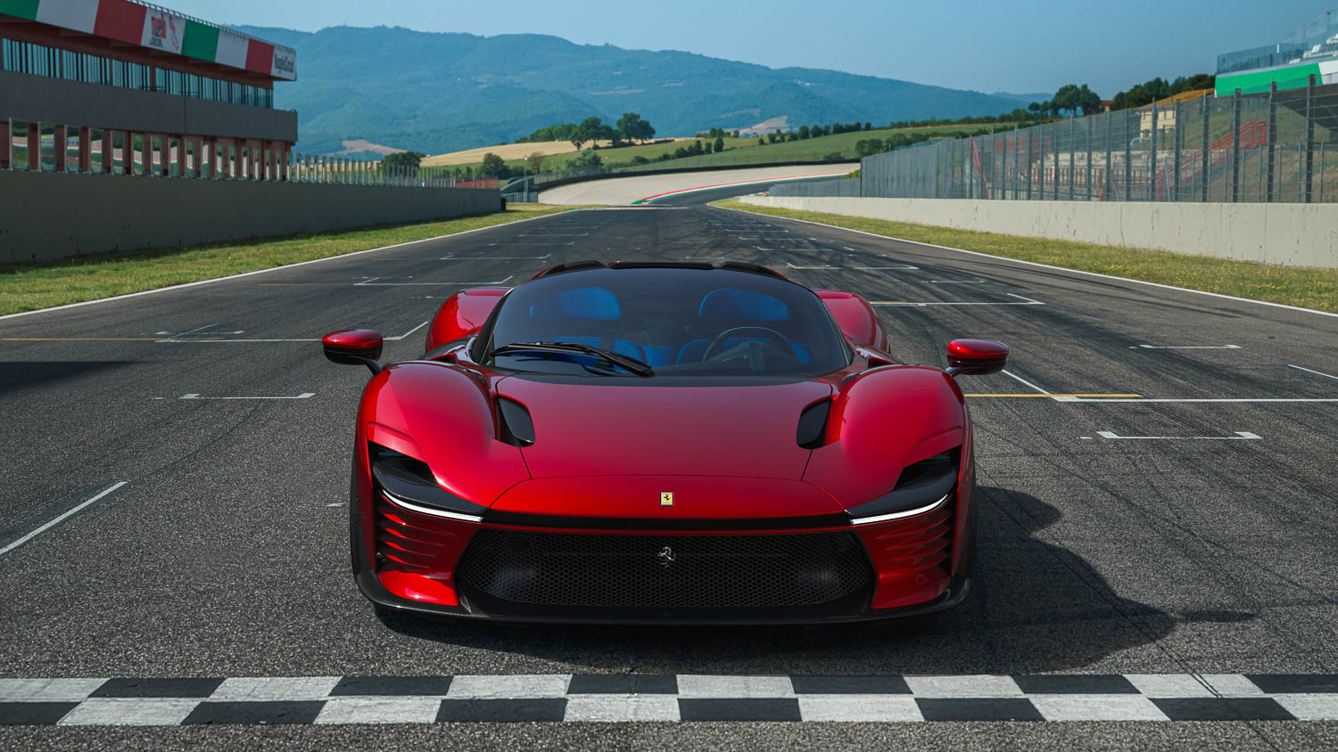 Ferrari Daytona SP3 a stunning homage to famous sports prototypes. Image by Ferrari.