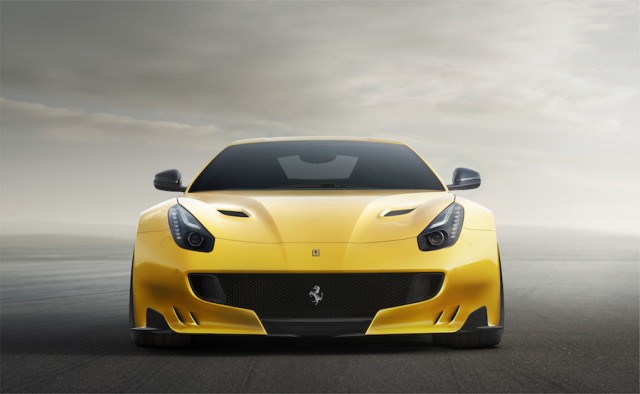 Ferrari F12tdf is lighter and has more power. Image by Ferrari.