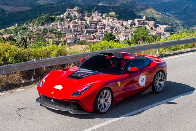 Stunning one-off Ferrari F12 TRS. Image by Ferrari.