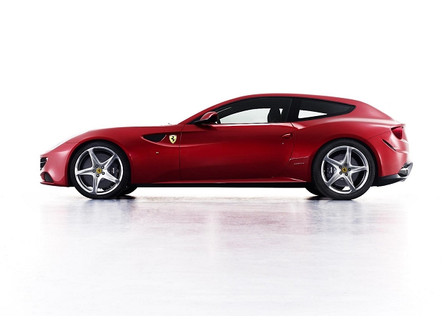Spectacular new Ferrari FF unveiled. Image by Ferrari.