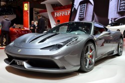 2014 Ferrari at Geneva. Image by Newspress.