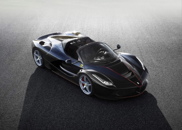 LaFerrari open-top hypercar revealed. Image by Ferrari.