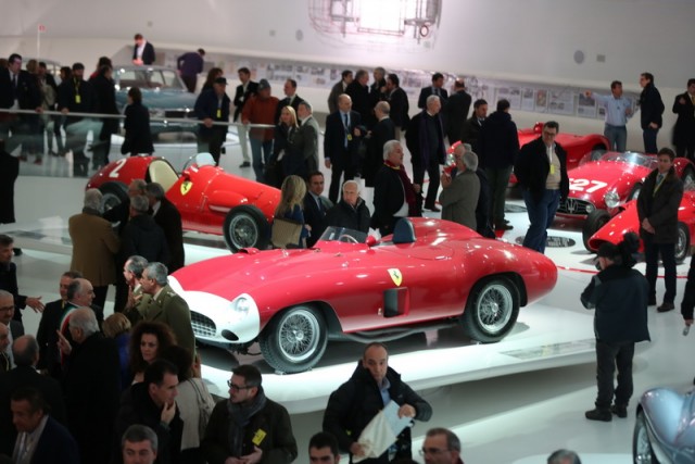 Enzo's birthday museum opening. Image by Ferrari.