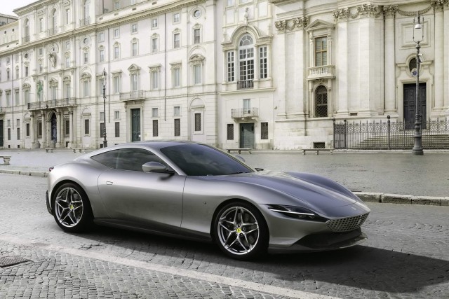 Ferrari Roma coupe revealed. Image by Ferrari.