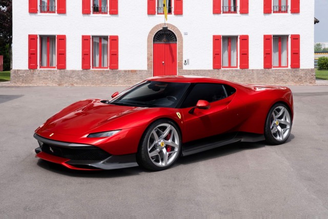 Ferrari SP38: a 488 GTB in a glorious gown. Image by Ferrari.