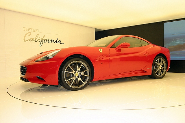 Ferrari California finally out. Image by Syd Wall.