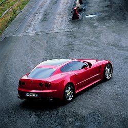 2005 Ferrari GG50 concept. Image by Italdesign. Click here for a larger image. 2005 Ferrari GG50 concept. Image by Italdesign.