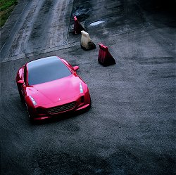 2005 Ferrari GG50 concept. Image by Italdesign. Click here for a larger image. 2005 Ferrari GG50 concept. Image by Italdesign.