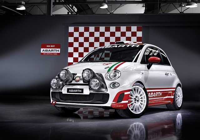 Abarth R3Turns to rallying. Image by Abarth.
