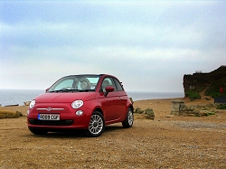 2009 Fiat 500C. Image by Mark Nichol.