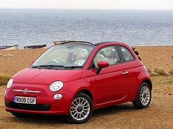 2009 Fiat 500C. Image by Mark Nichol.