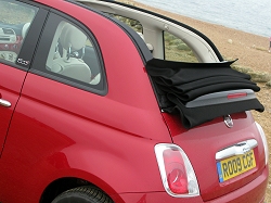 2009 Fiat 500C. Image by Mark Nichol.