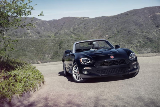 Fiat revives 124 Spider name for new roadster. Image by Fiat.