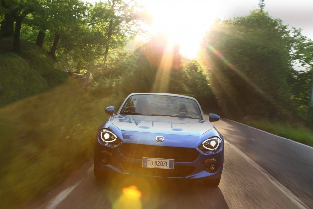 First drive: Fiat 124 Spider. Image by Fiat.