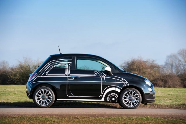 Latest Fiat 500 limited edition. Image by Fiat.