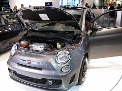 2010 Fiat 500 EV concept. Image by Mark Nichol.