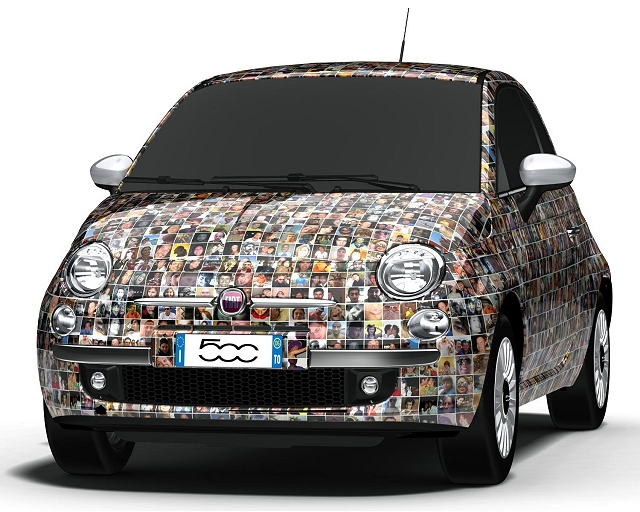 Your face on a Fiat. Image by Fiat.