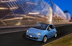 2011 Fiat 500 with TwinAir engine. Image by Fiat.