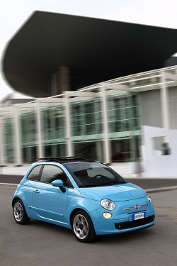 2011 Fiat 500 with TwinAir engine. Image by Fiat.