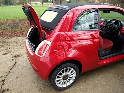 2009 Fiat 500C. Image by Dave Jenkins.