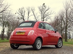 2009 Fiat 500C. Image by Dave Jenkins.