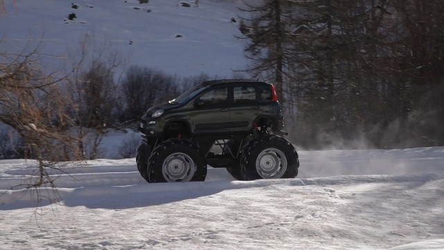 Panda 'Monster Truck' created. Image by Fiat.