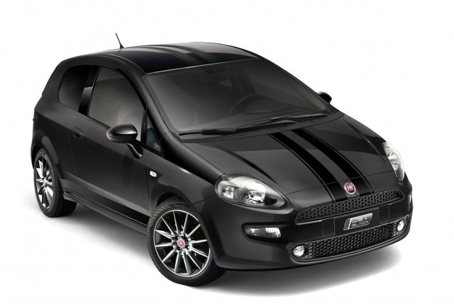 Fiat introduces the Punto's darker side. Image by Fiat.