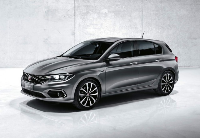 Fiat Tipo hatch and estate confirmed. Image by Fiat.