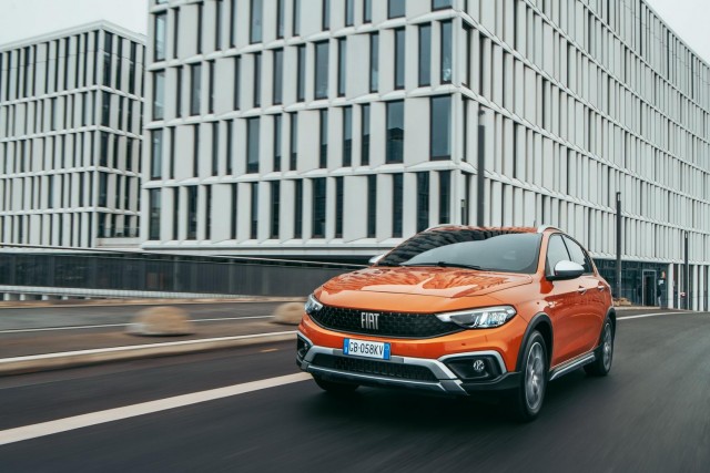 Fiat updates Tipo and adds Cross. Image by Fiat.