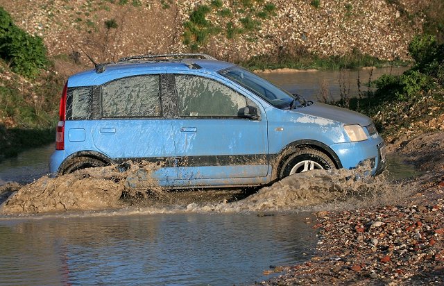 Fiat Panda 4x4: unique, but not like the original. Image by Fiat.