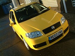 2003 Fiat Punto Sporting. Image by Shane O' Donoghue.